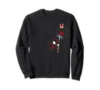 Marvel Spider-Man Miles Morales Game Spidey and Spider-Cat Sweatshirt