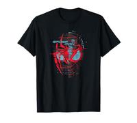 Marvel Spider-Man: Miles Morales Game Spidey Mask Glitch T-Shirt