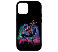 Marvel Spider-Man Miles Morales Graffiti City Coque pour iPhone 12/12 Pro