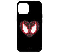 Marvel Spider-Man Miles Morales Masque de Saint-Valentin Cœur Coque pour iPhone 12/12 Pro