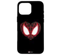 Marvel Spider-Man Miles Morales Masque de Saint-Valentin Cœur Coque pour iPhone 16 Pro Max