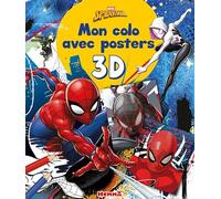 Mon colo avec posters 3D - coloriage 5 ans - coloriage poster - poster 3D - coloriage Spider-Man - coloriage Marvel - poster Spider-Man