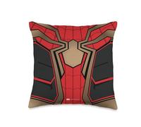 Marvel Spider-Man No Way Home Spidey Suit Red Throw Pillow, 16x16, Multicolor
