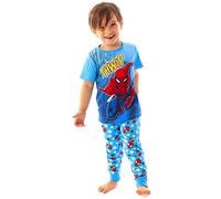 Marvel Spider-Man Pajamas Boys Boy d'enfants Boy Long PJ Nightwear