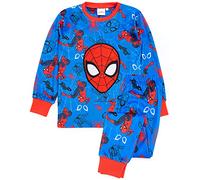 Marvel Spider-Man Pajamas Garçons Enfants Super Soft Toison T-Shirt Pjs 5-6 Ans