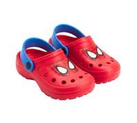 Marvel Spider-Man Sandales pour Garçons, Sabots D'été Enfants, Tailles EU 24 à 31 (Rouge, Système Taille Chaussures EU, Enfant de 2 à 5 ans, Homme, Numérique (intervalle), Moyen, 28, 29)