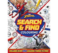 Marvel Spider-Man: Search & Find Colouring