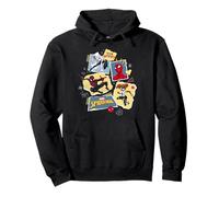 Marvel Spider-Man Spider-Girl Ghost-Spider Miles Team Spidey Sweat à Capuche