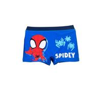 Marvel Spider-Man Spidey Maillot de bain pour garçon et enfant Rouge ou bleu pour la plage et la piscine Lavage à la main, bleu, 98