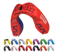 Marvel Spider-Man Sport Protège-Dents/Gouttière Coque Dentaire Protege Dent. Protection intégrale pour Tous Les Sports, notamment Le Rugby, MMA, Hockey, Judo, Karate, Les Arts Martiaux et la Boxe