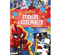 Marvel Spider-Man - Stickers À Assembler Repositionnables !