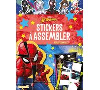 Marvel Spider-Man - Stickers à assembler - Repositionnables ! - Collectif - Hemma - broché - Document jeunesse