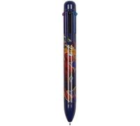 MARVEL Spider Man Stylo à bille multicolore 6 en 1, automatique, pour l'école, 6 COULEURS (Spider-Man)