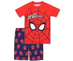 Marvel Spider-Man Swimsuit Garçons des Gamins Deux pièces Top Shorts Swim Set