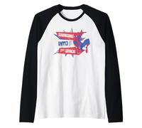 Marvel Spider-Man Swinging Into 1st Grade Back to School Manche Raglan