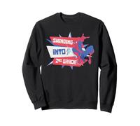 Marvel Spider-Man Swinging Into 2nd Grade Back to School Sweatshirt