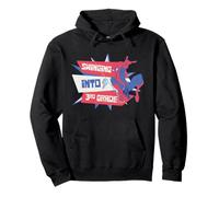 Marvel Spider-Man Swinging Into 3rd Grade Back to School Sweat à Capuche
