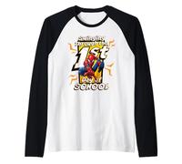 Marvel Spider-Man Swinging Through The 1st Day of School Manche Raglan