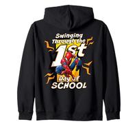Marvel Spider-Man Swinging Through The 1st Day of School Sweat à Capuche