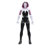 Marvel Spider-Man Figurine Deluxe Ghost-Spider Titan Series 30 cm dès 4 ans Noir/Blanc/Rose