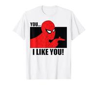 Marvel Spider-Man, tu me plais T-Shirt, Homme, Blanc, S