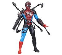 Figurine Spider-Man Métamorphose liquide de 28 cm avec accessoires, Marvel Spider-Man VenomVersus, jouets de super-héros pour enfant