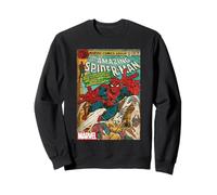 Marvel Spider-Man Vintage Comic Cover Sweatshirt