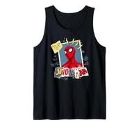 Marvel Spider-Man When I Grow Up Torn Paper Collage Débardeur