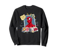 Marvel Spider-Man When I Grow Up Torn Paper Collage Sweatshirt