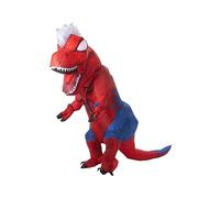 Marvel Spider-Rex Costume gonflable pour adulte, combinaison gonflable avec ventilateur intégré, gants et boîtier à piles