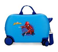 Joumma Marvel Spiderman Action Valise pour Enfant Bleu 45 x 31 x 20 cm Rigide 1,8 kg Fermeture à Combinaison latérale ABS 1,8 kg 27,9 L Bagage à Main, Bleu, Talla única, Valise pour Enfant