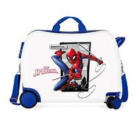 Marvel Spiderman Action Valise Enfant Bleu 50x38x20 cms Rigide ABS Serrure à combinaison 34L 2,3Kgs 4 roues Bagage à main