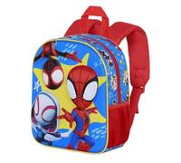 Marvel Spiderman Amazing-Sac à dos 3D Elite, Rouge, 25 x 30 cm, Capacité 7 L