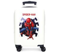 Valise cabine enfant Marvel Spider-Man ""Attack"" 50 x 33 x 20 cm ABS rigide 360° Blanc