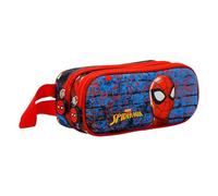 Marvel Spiderman Badoom-Trousse 3D Double, Rouge