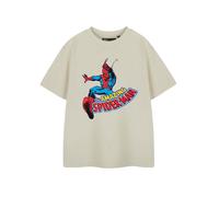 Marvel Spiderman Beige Web Slinger T-shirt à manches courtes Garçon
