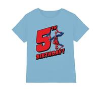 Marvel Spiderman Birthday 5 Unisex Kids T Shirt T-Shirt Mixte Enfant (Lot de 1)