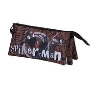 Spiderman Blackspider Trousse Triple FAN 2.0, Rouge Rouge