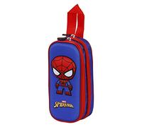Marvel Spiderman Bobblehead-Trousse 3D Double, Bleu