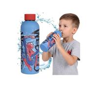 MARVEL SpiderMan Bouteille d'eau en acier, bouteille en acier inoxydable pour enfants 800 ml