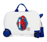 Joumma Marvel Spiderman Geo Valise pour Enfant Blanc 45 x 31 x 20 cm Rigide 1,8 kg Fermeture à Combinaison latérale ABS 1,8 kg 27,9 L Bagage à Main, Blanc, Talla única, Valise pour Enfant