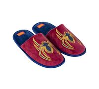 Marvel Spiderman Chaussons d'Intérieur pour Hommes, Pantoufles à Semelle Antidérapante, Taille EU 38/39