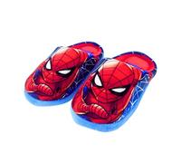Marvel Spiderman Chaussons Enfants, Pantoufles Cadeau Garçons et Adolescentes, Tailles EU 28 à 33 (Bleu, EU 28, Système Taille Chaussures EU, Enfant de 2 à 5 ans, Homme, Numérique, Moyen, 28)
