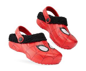 Marvel Spiderman Chaussons Garçon avec Doublure Polaire - Sabots Enfant