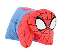 Marvel Spiderman Coussin douillet, 2 en 1, peluche et coussin pliable pour enfants, coussin de super-héros, idée cadeau pour garçon