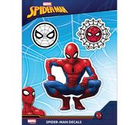 Marvel SpiderMan Decals Lot de 3 autocollants en vinyle pour bouteille d'eau, casque de vlo, ordinateur portable, skateboard, voiture Marvel aut