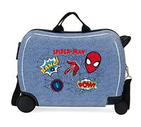 Marvel Spiderman Denim, Bleu, Valise pour Enfant
