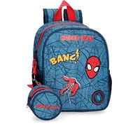 Marvel Spiderman Denim Sac à dos de garderie Bleu 21 x 25 x 10 cm Polyester 5,25 L
