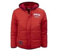 Marvel Spiderman, Doudoune à Capuche Garçon (Rouge,3 ans)