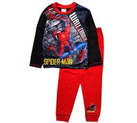 Marvel Spiderman Ensemble de Pyjama Long pour Garçons - 3-4 Ans: 104cm